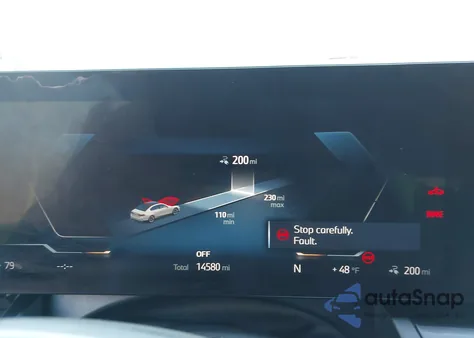 2025 BMW I5 xDrive40 z USA, uszkodzony, nr VIN WBY13HG01SCS56728